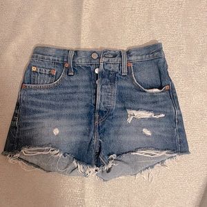 Levi’s denim shorts